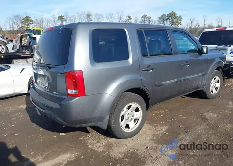 2013 Honda Pilot Lx z USA, uszkodzony, nr VIN 5FNYF4H27DB002916